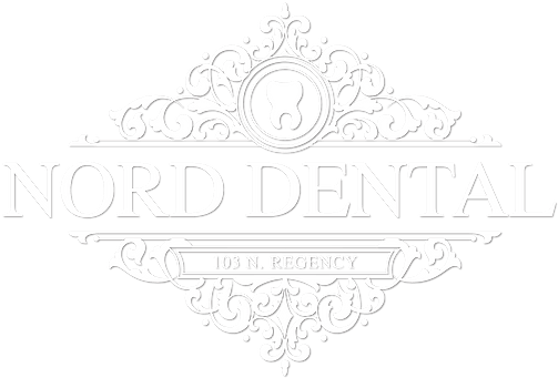 Nord Dental Logo in White Color
